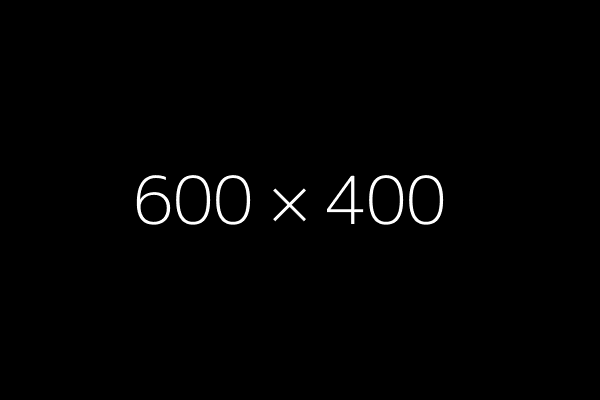 600x400 placeholder